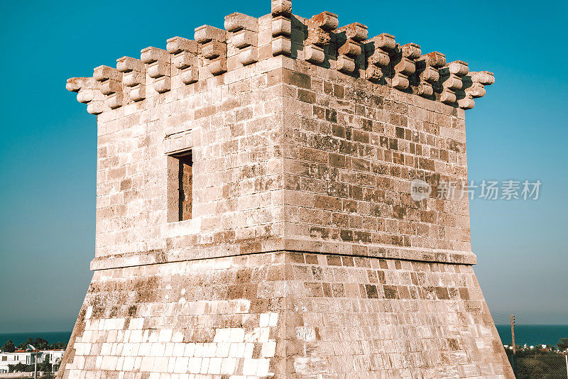 里吉纳塔(Pyrgos tis Rigenas)，中世纪威尼斯的瞭望塔，位于Pervolia村。拉纳卡区,塞浦路斯